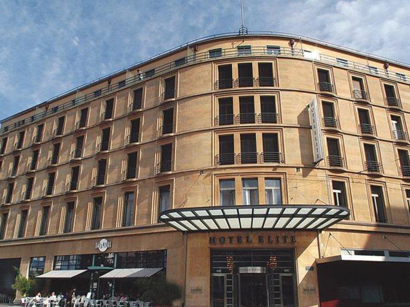 Art Deco Hotel Elite Biel Bagian luar foto